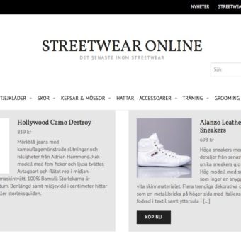 streetwear online